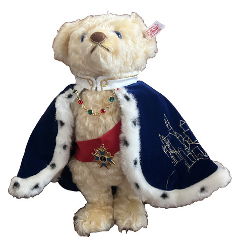 Steiff 657023 teddybär könig - steiff,