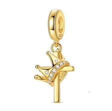 Charm Anhänger S925 Krone Auf