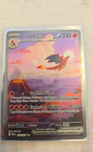 Pokémon tcg glurak 199 165 - pokémon, ex