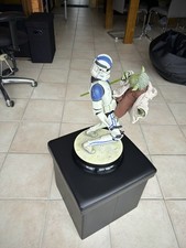 Sideshow Star Wars Yoda  Clone Trooper Premium Statue 46 cm