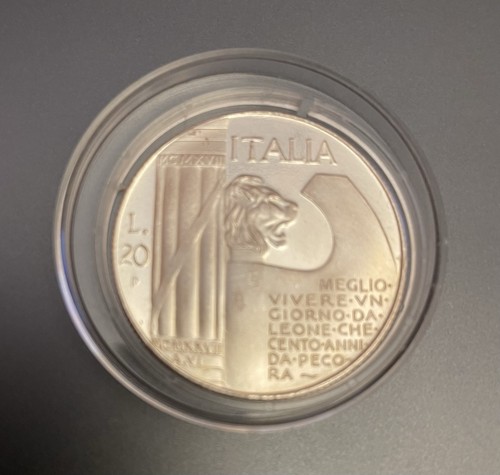 Italien lire 1943 mussolini - lire,