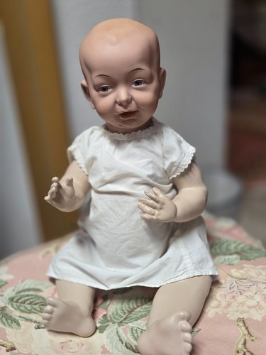 Alte porzellan puppe - alte,