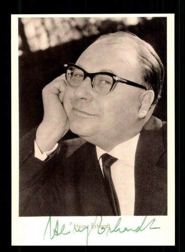 Heinz erhardt autogrammkarte - heinz,