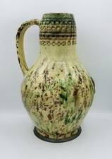 Krug Studiokeramik Shenandoah Italien Moravian? 18.Jahrhundet Keramik Antik