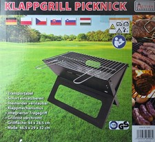 ACTIVA Klappgrill - Schwarz