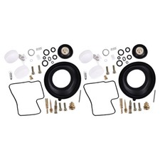 2x Vergaser Reparatursatz mit Membran passt für Honda Shadow VT1100 VT 1100