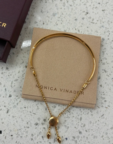 Monica vinader gold - monica, kette