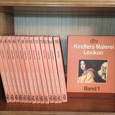 Kindlers Malerei Lexikon in 15 Bänden | vintage in gutem Zustand