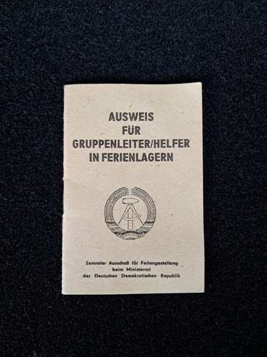 Ausweis gruppenleiter - ausweis,