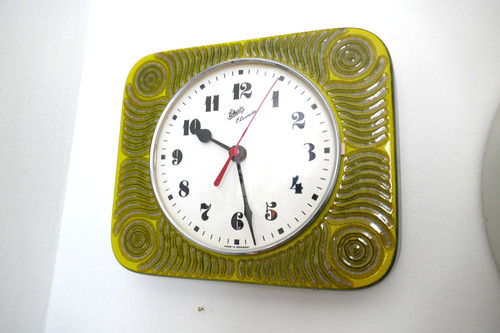 Küchenuhr vintage schatz - küchenuhr,