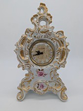 Carl Thieme Porzellan Tischuhr