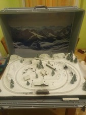 Gebaute Spur N Winteranlage (Neu) im Koffer! 80×60×24