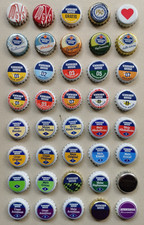 40 verschiedene Kronkorken |