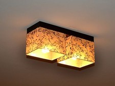 "Paris" D2 Deckenlampe Deckenleuchte Schöne Lampe Leuchte 2 flammig Top Design