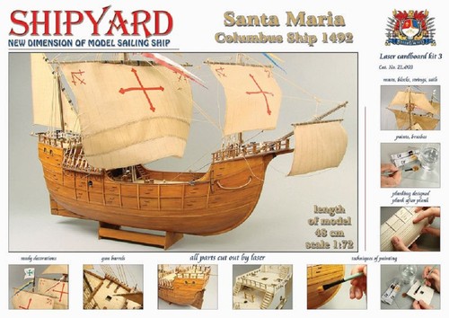 Krick segelschiff santa maria - krick,