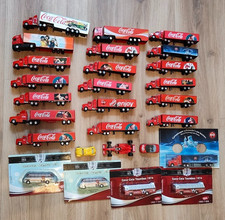 Coca Cola LKW Werbetrucks Konvolut LKW Busse Autos teils OVP Weihnachten Sammler