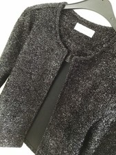 reserved glitzer jacke 38 glam