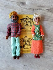 Original *FAMILIE SONNENSCHEIN HAPPY FAMILY OMA & OPA* Mattel 70er Vintage Retro
