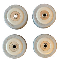 Gummi-Rollen Rhombus Apparate-Rollen Kugellager-Rollen Lauf-Rollen 4 Stück 50X20