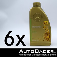 6 Liter Original Mercedes Benz PKW Synthetic Motoröl Öl MB 229.52 5W30