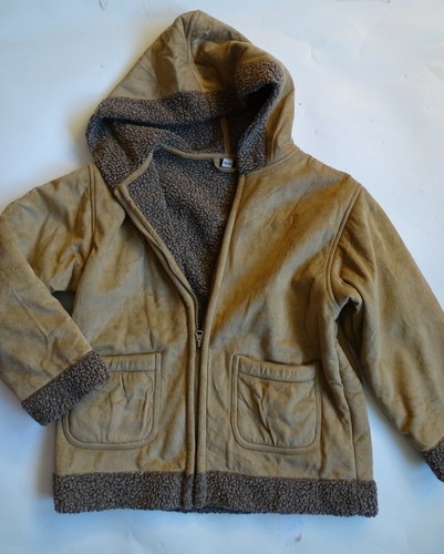 Jacke wildlederimitat mit - wildlederimitat,