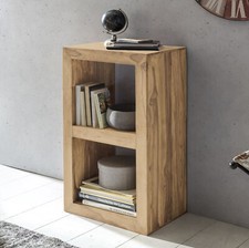 FineBuy Standregal Massivholz