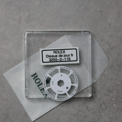Neu rolex 3255 - days, disc