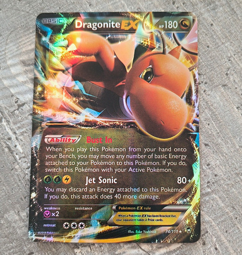 Pokémon tcg dragonite - pokémon, ex