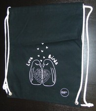 Ritzenhoff & Breker Zauberwerk Love Birds Tasche Beutel Turnbeutel schwarz