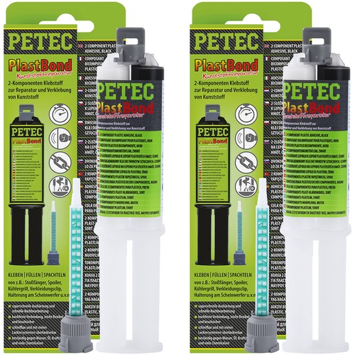 Petec kunststoffreparatur - 2x,