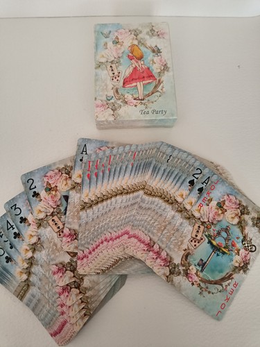 Alice wonderland playing - in,