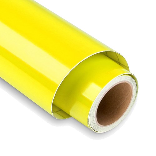 Gelbe plotterfolie vinyl - gelbe,