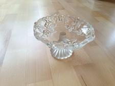 Präsentierteller Glas Blumen