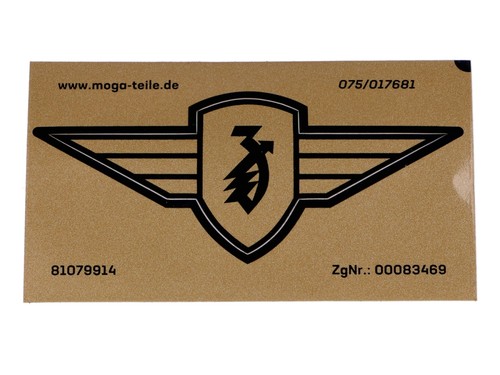 Aufkleber schutzblech flügel - schutzblech,