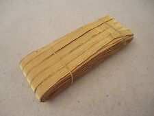 goldfarbene Borte / Litze - 12 mm breit - etwa 30 Meter - alt
