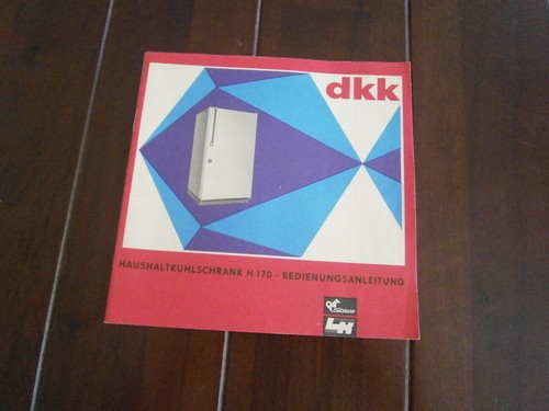 Gdr household fridge dkk - fridge, h