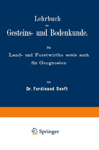 Lehrbuch der gesteins und - gesteins-,