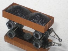 Wiking Oldtimer:  Anhänger Kohlenladung , sehr gut erhalten