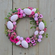 Osterkranz in Rosa Ostern