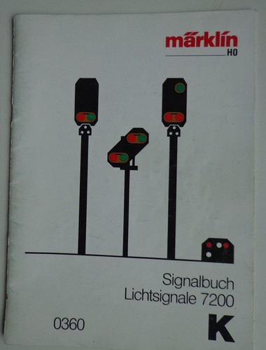 Märklin signalbuch 0360 - 0360, für
