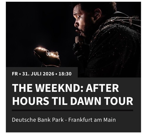 The weeknd tickets 07 - weeknd,