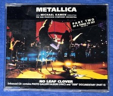 Single CD - Metallica with Michael Kamen - No Leaf Clover - CD´s