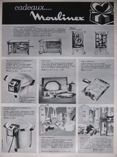 Pressewerbung 1968 moulinex - pressewerbung,