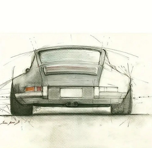 Porsche911rs poster45x30cm - porsche911rs,