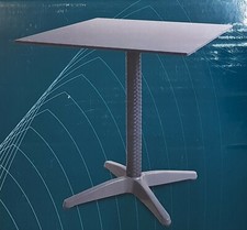 Tisch Balkontisch Gartentisch Bistrotisch Professional T17801 70x70cm, Neu