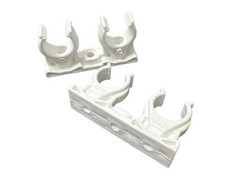 Halter für zwei led - tube,
