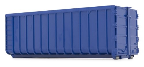 Abrollcontainer blau - m³,