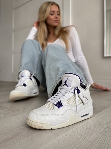 Nike jordan metallic - 4, purple
