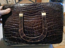 Damenhandtasche Krokodil