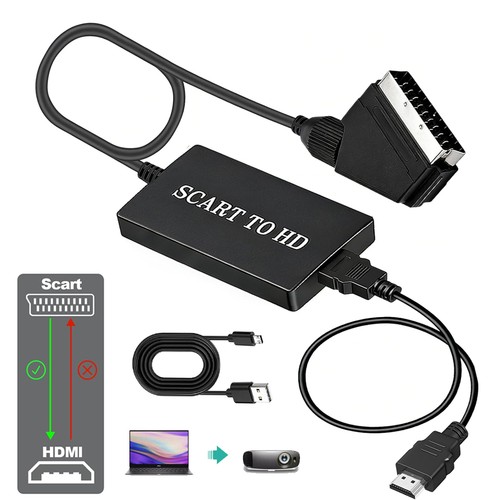 Scart auf hdmi konverter - auf,
